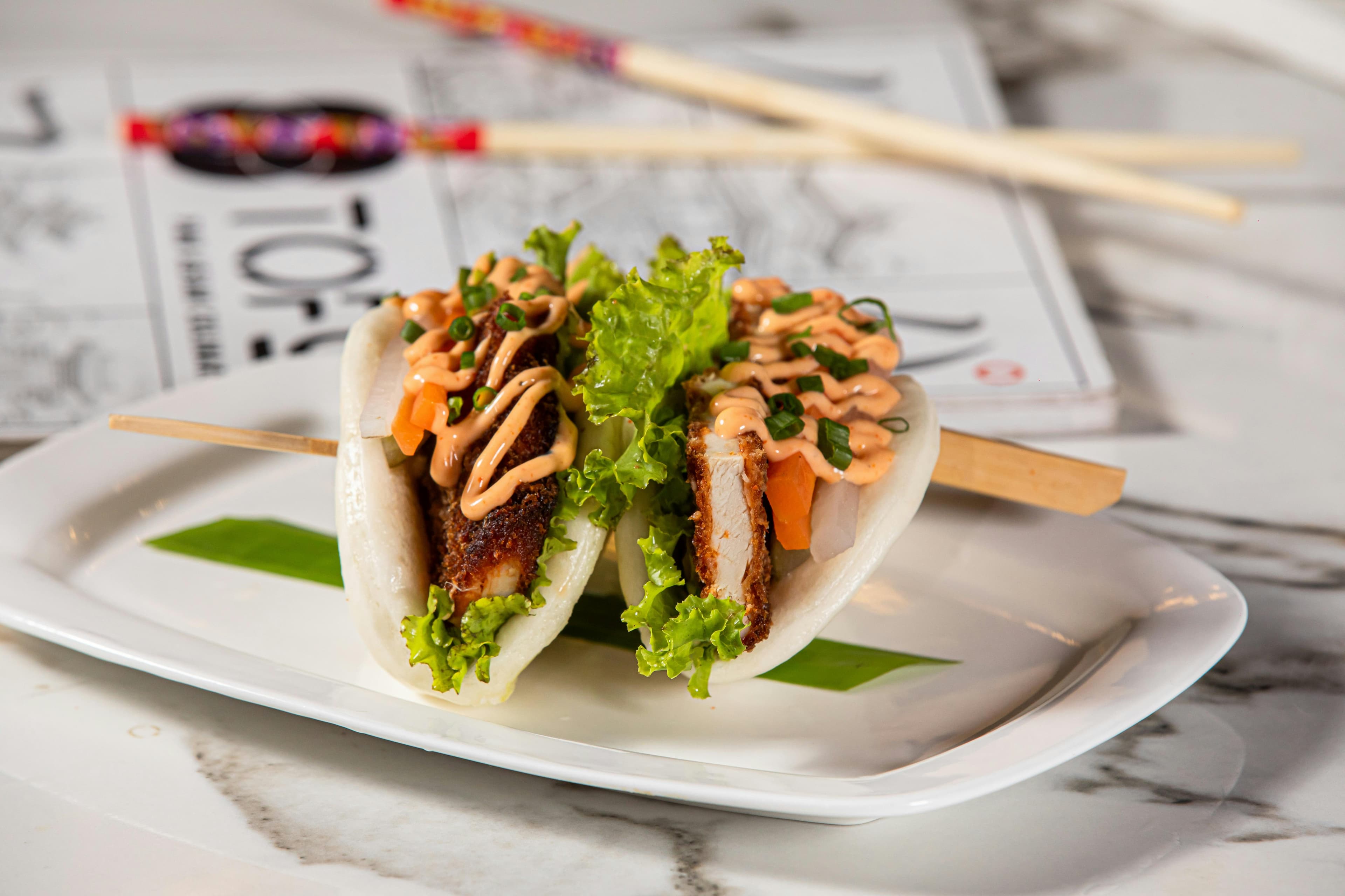 Teriyaki Pork Bao Bun