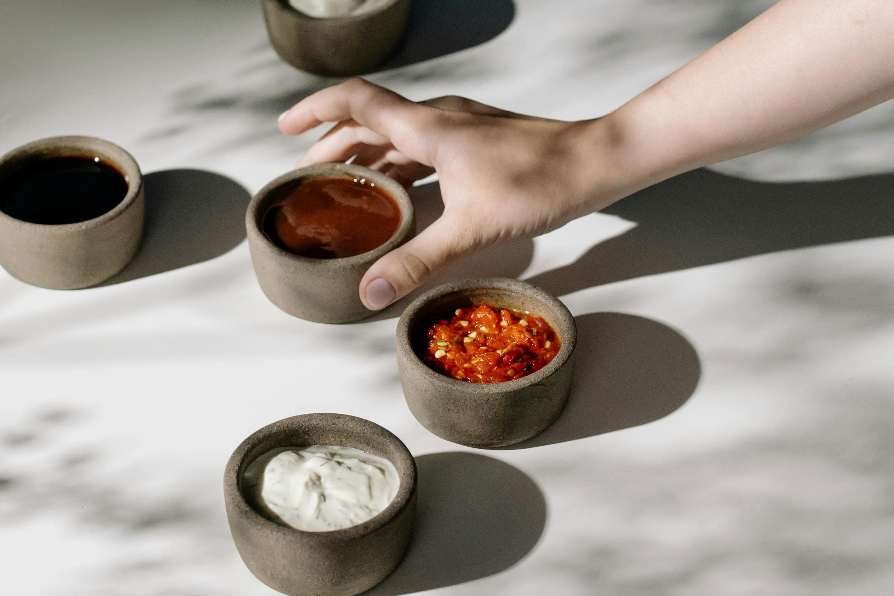 Spicy Feta Dip (Tirokauteri) with Pita